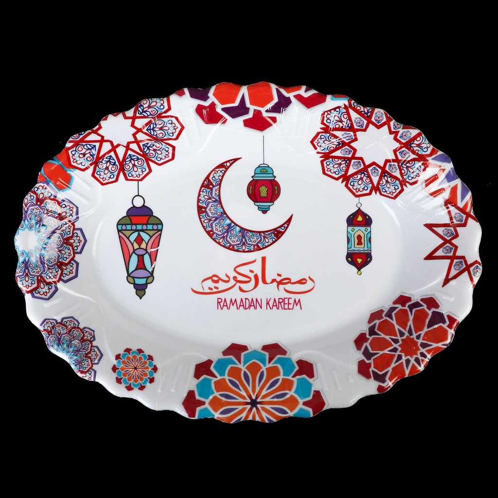 Поднос овалный 30 см / 30522 /уп 200/ мусульманский - ГалеонТрейд фото 8