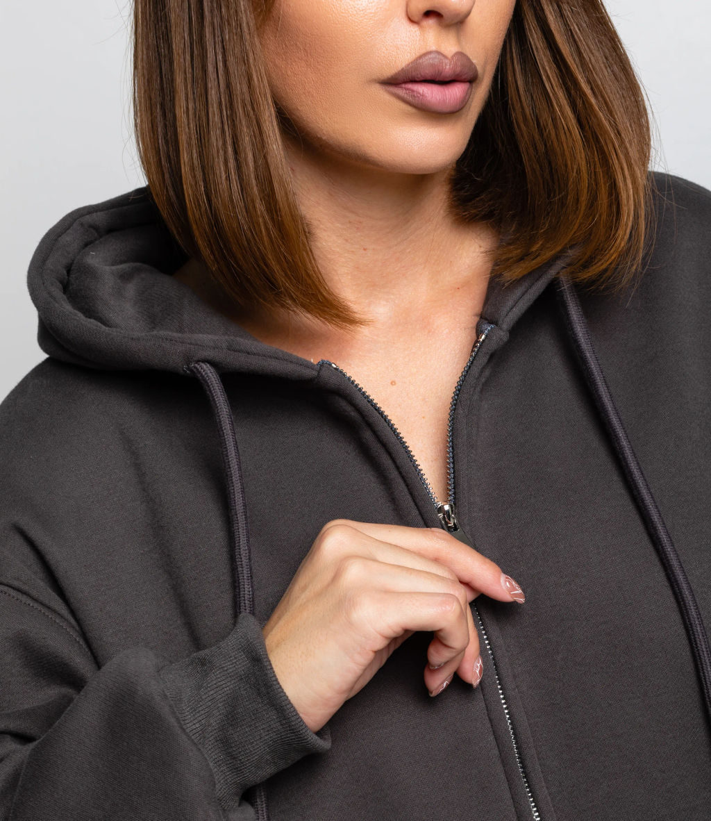 Толстовка #КТ8813 (9), графит