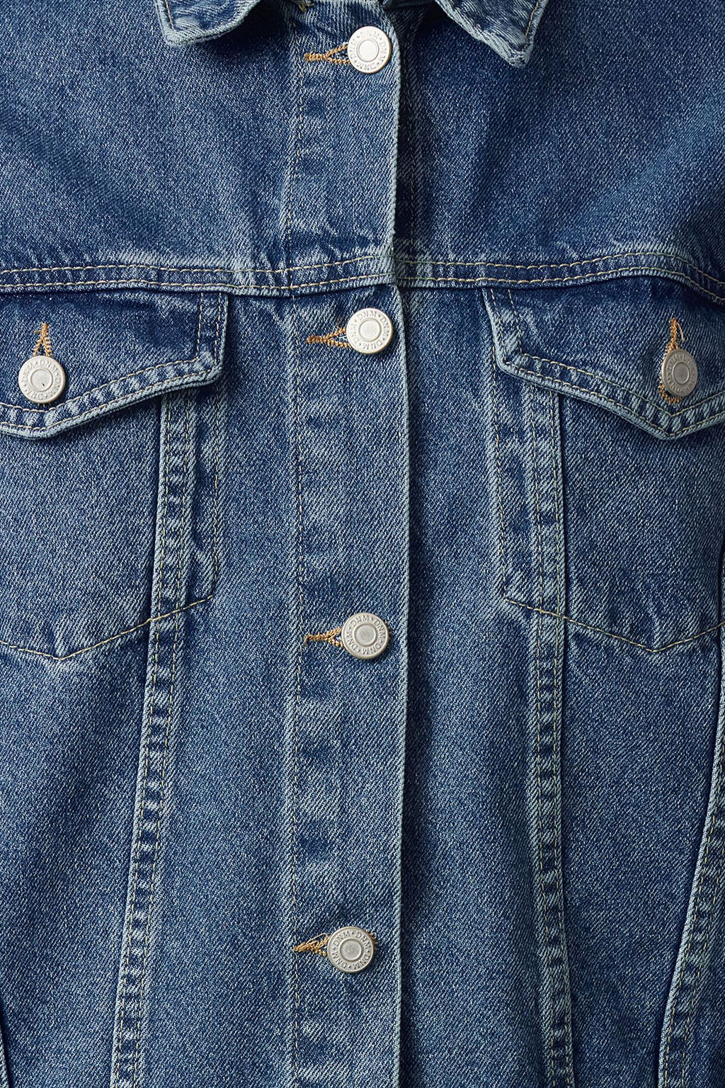 Mavi Kolu Dikis Detayl? Oversize Denim Ceket TWOAW25CE00015 - Trendyolmilla фото 4