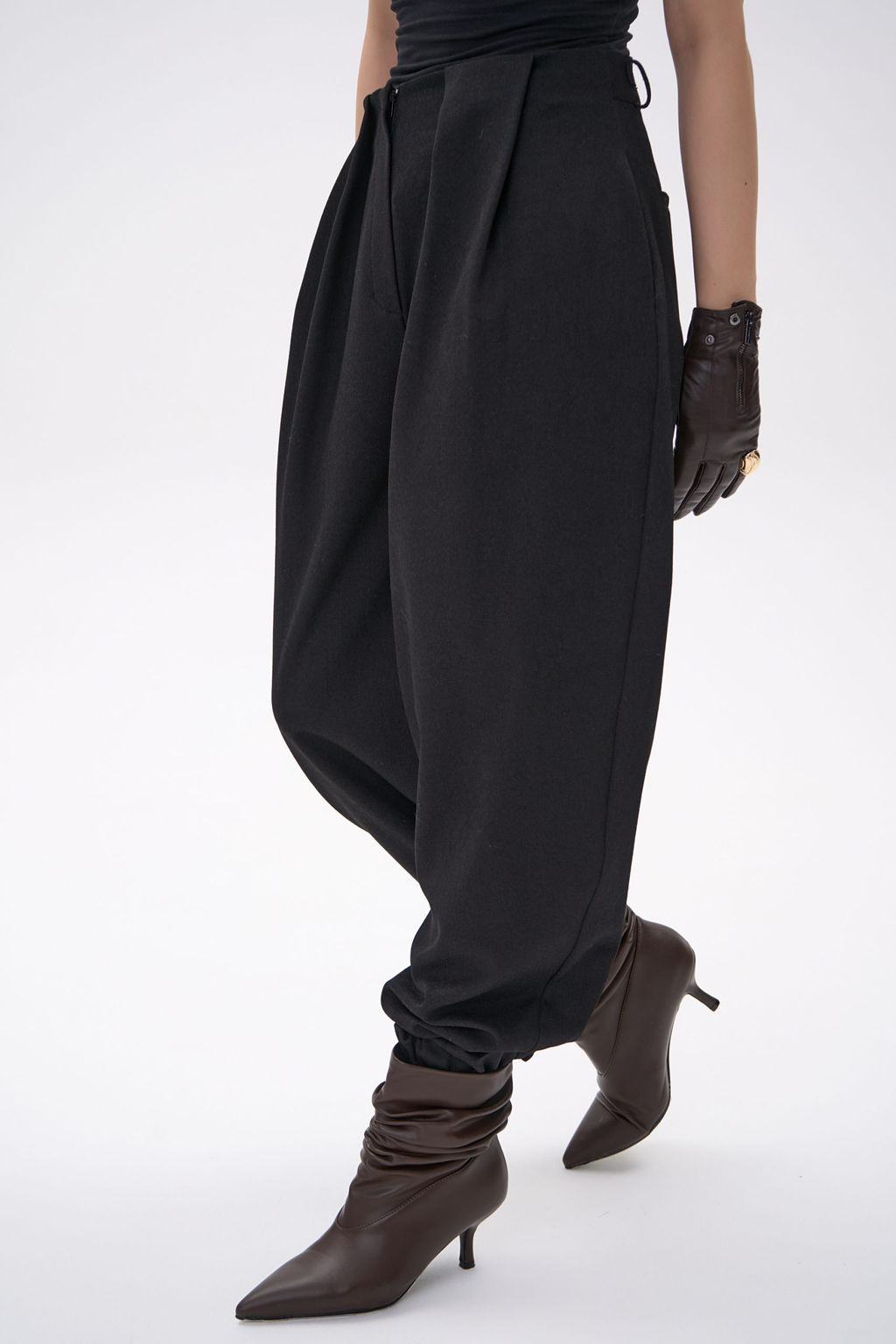 Брюки  алладины Джуди (чёрный) - Эльза фото 8