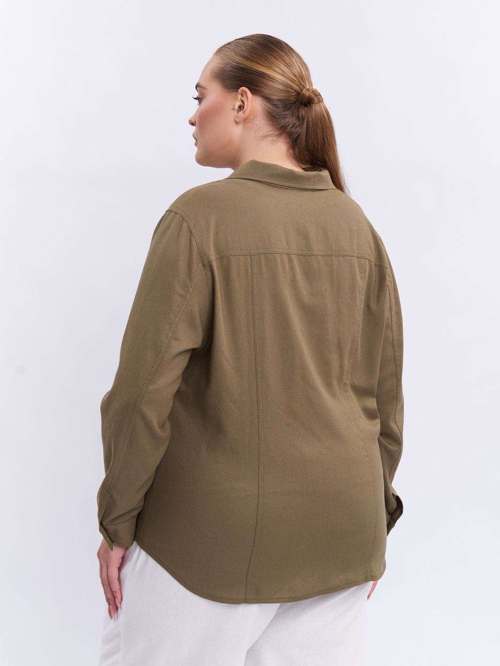 Рубашка льняная BL59152TBK58 - Артесса фото 8