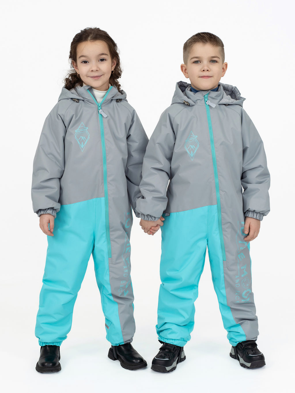 Комбинезон демисезонный бирюза