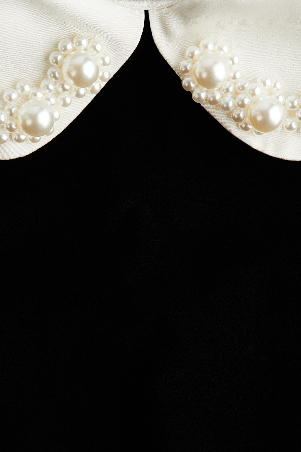 Vestido de terciopelo con cuello - H&m фото 4