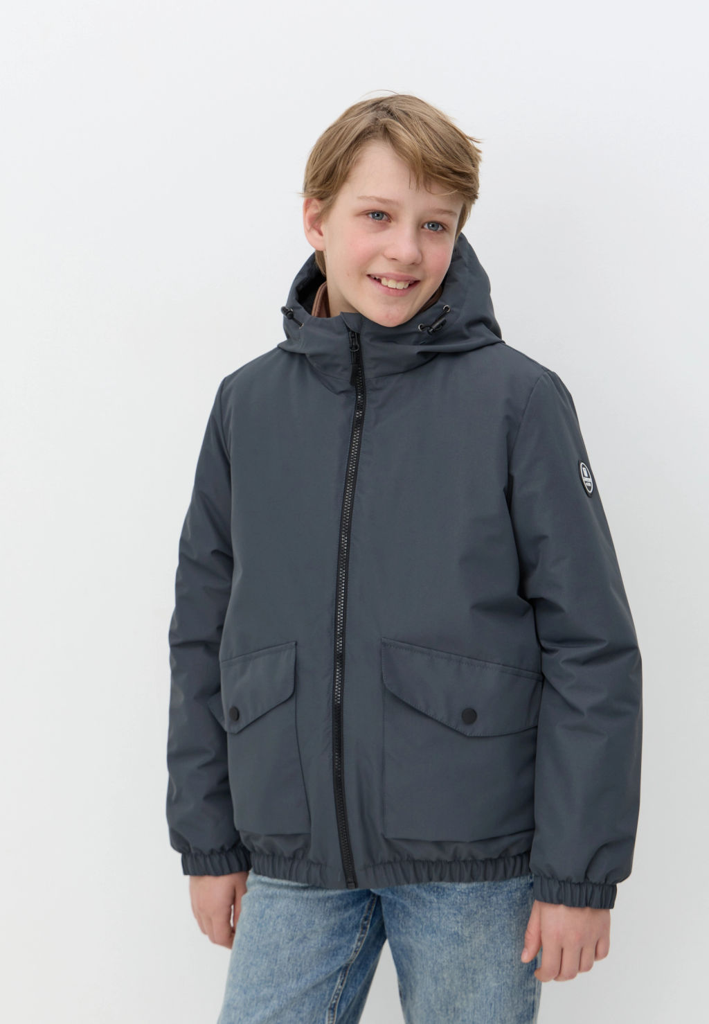 Куртка демисезонная 26532-533 антрацитовый