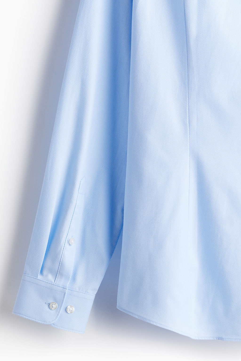 Camisa en algodon pima Slim Fit - H&m фото 8