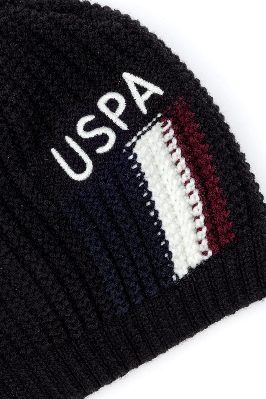 Мужской черный берет Неожиданная скидка в корзине - U.s. polo assn фото 3