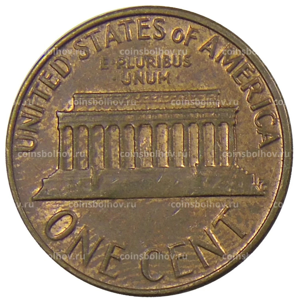 1 цент 1975 года D США