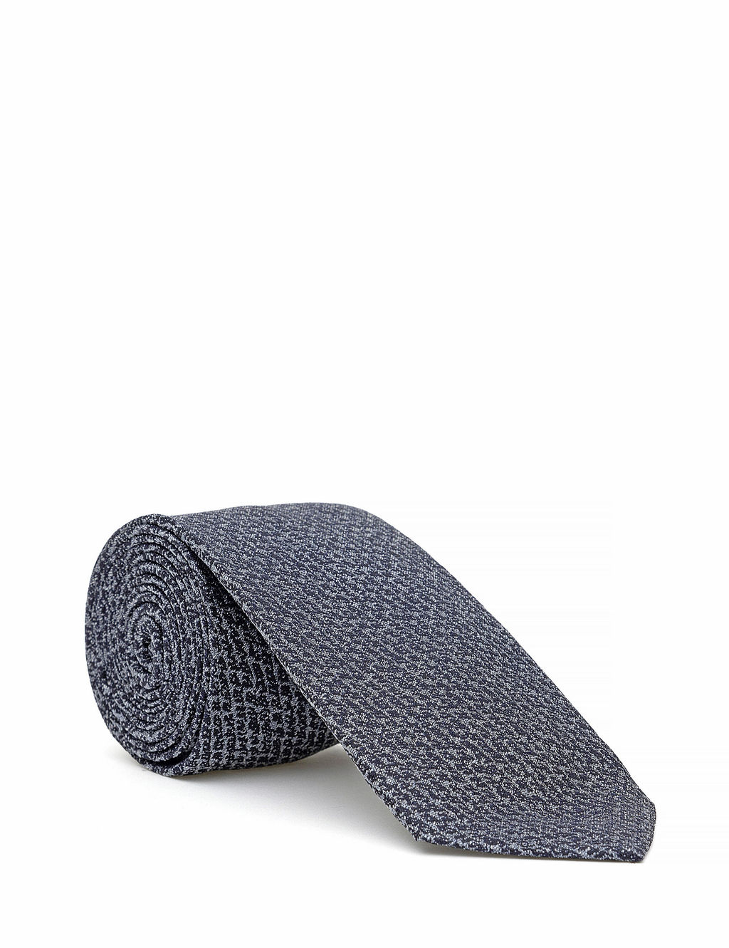 Черный шелковый галстук - Cacharel фото 2