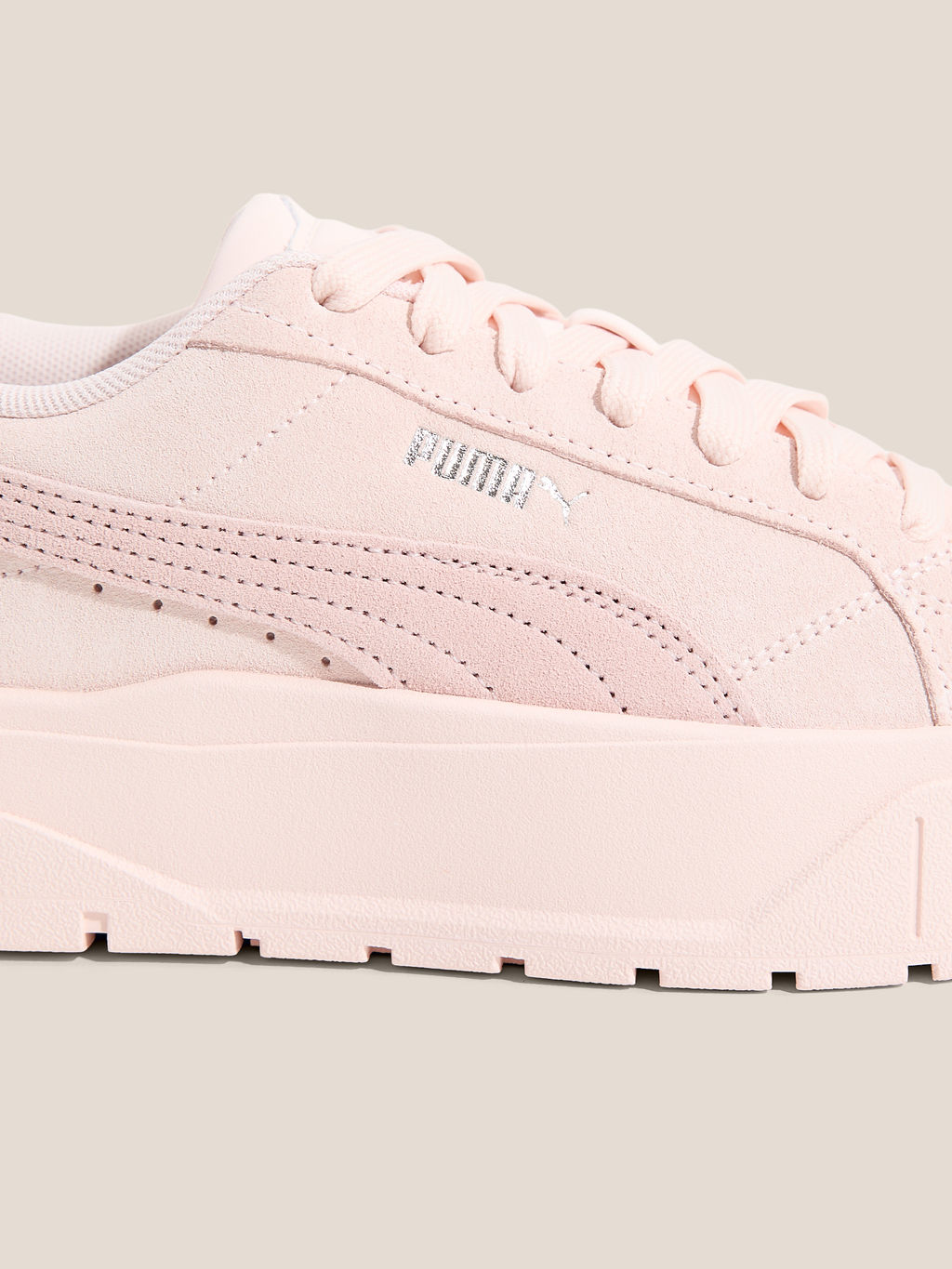 Женские кеды PUMA Karmen II Артикул 4587840, светло-розовый