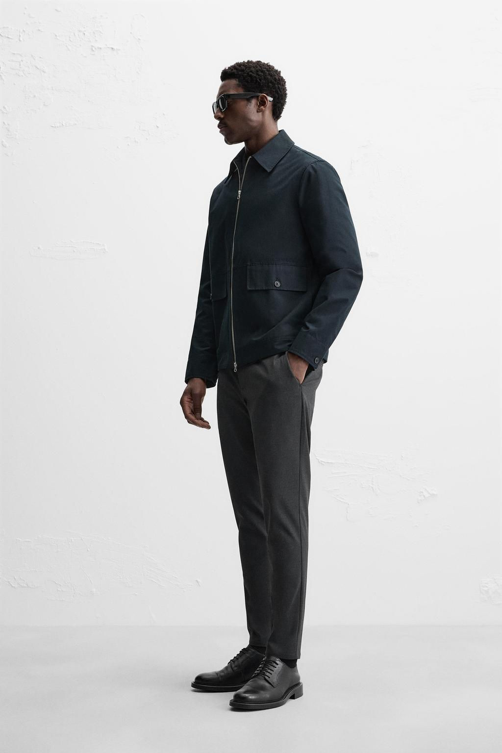 SLIM FIT COMFORT TROUSERS - Zara фото 5