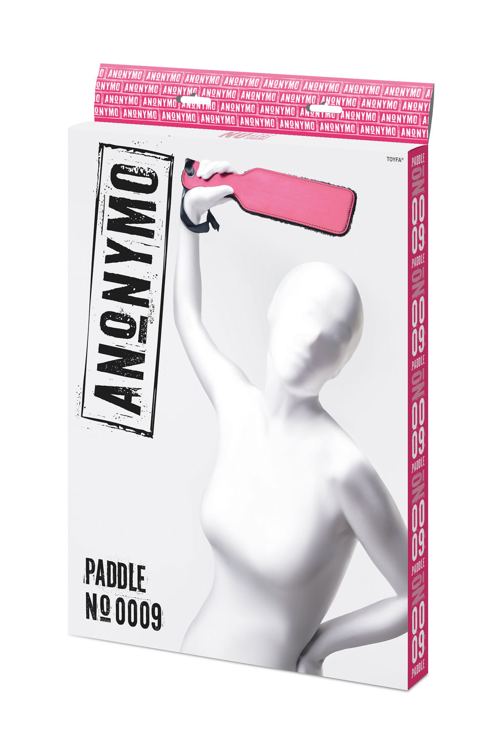 Шлепалка Anonymo #0009, полиэстер, красная, 37 см - Toyfa фото 7