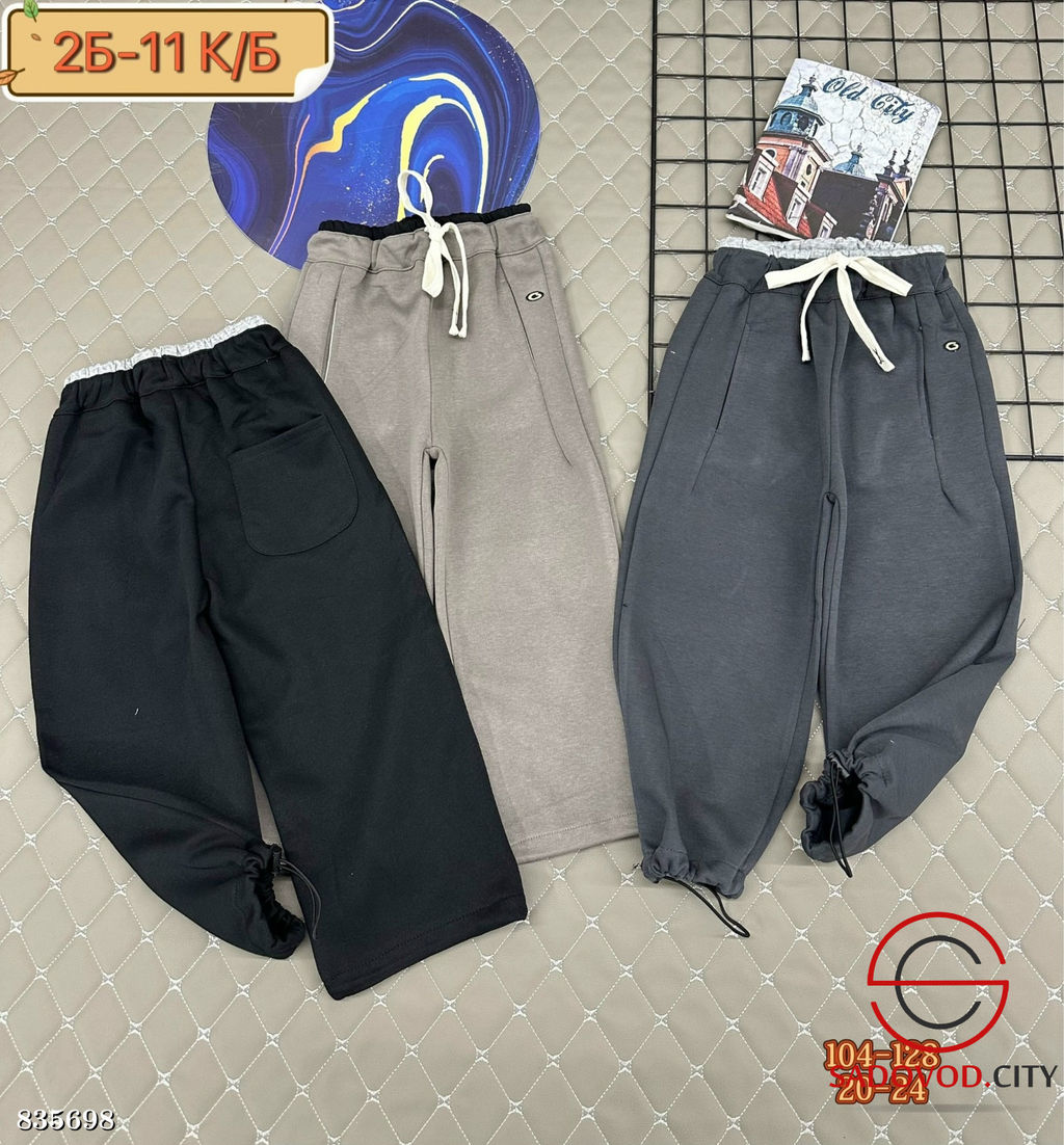 Штаны для девочки на резинке