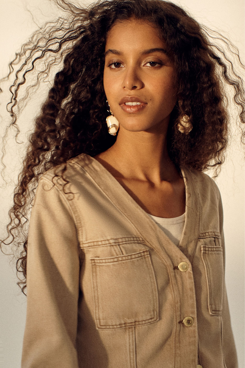 Chaqueta denim entallada - H&m фото 2