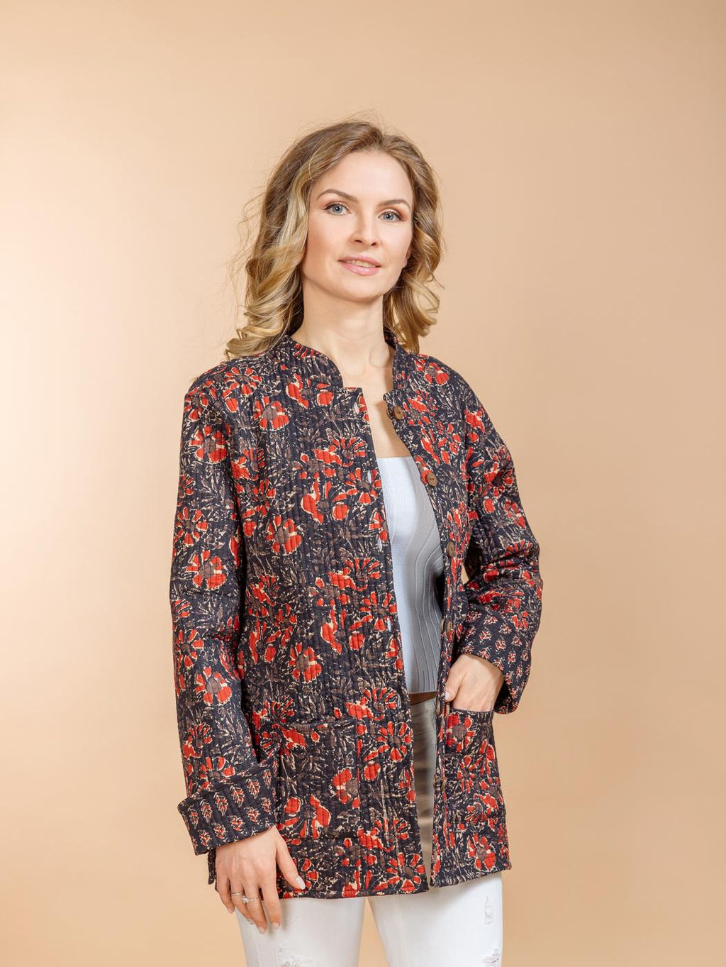 Жакет двухсторонний стеганый № 900-25 (Лето 2025) - Ганг фото 2