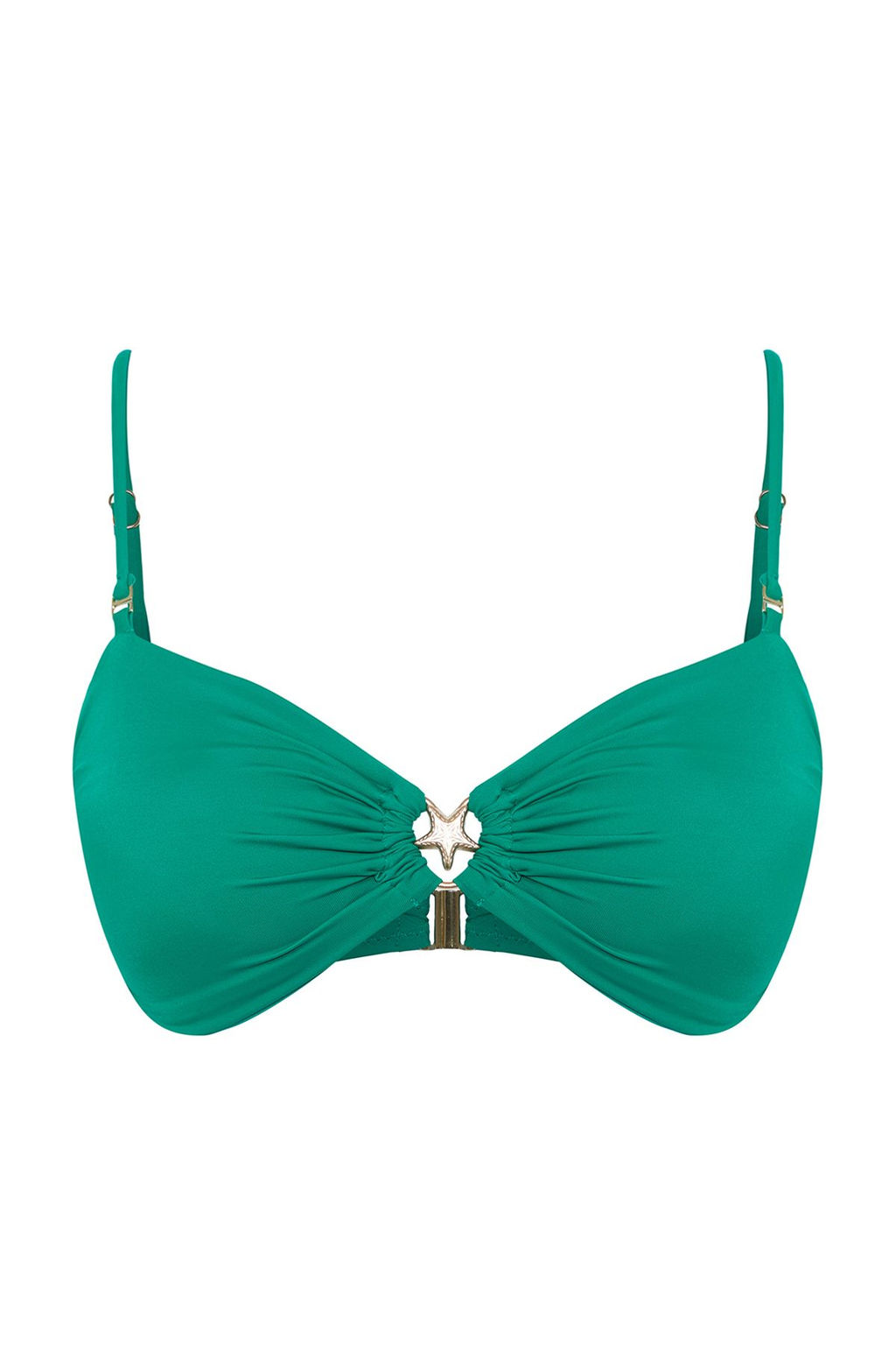 TRENDYOLMILLA K?rm?z? Straplez Premium Aksesuarl? Bikini Ustu TBESS24BU00150  фото 5