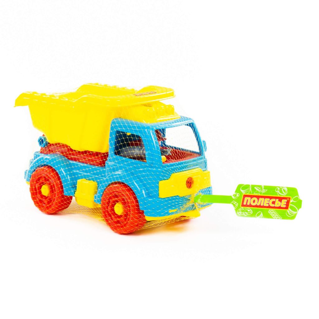 Конструктор-транспорт Автомобиль-самосвал (в сеточке) - Полесье фото 5