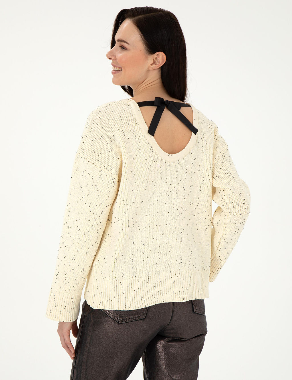 Ekru Comfort Fit Kazak - Pierre cardin фото 5