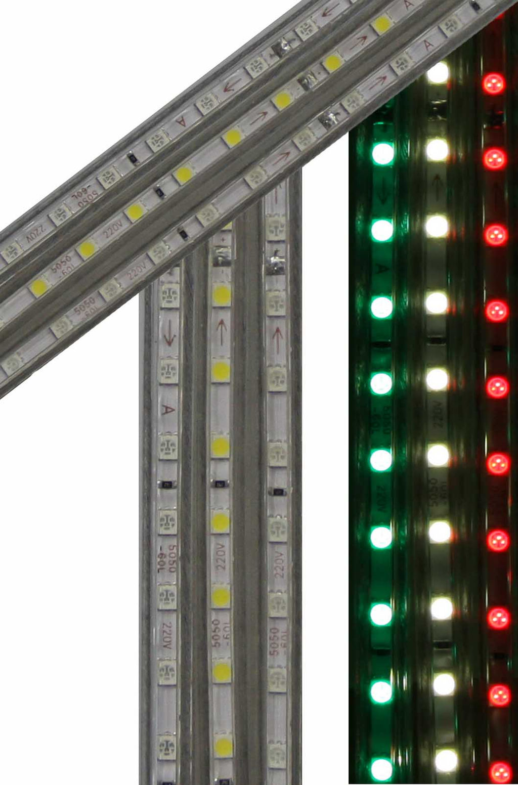 Лента светодиодная ST-5050/60-220v 6mm /уп.100/ КРАСНЫЙ