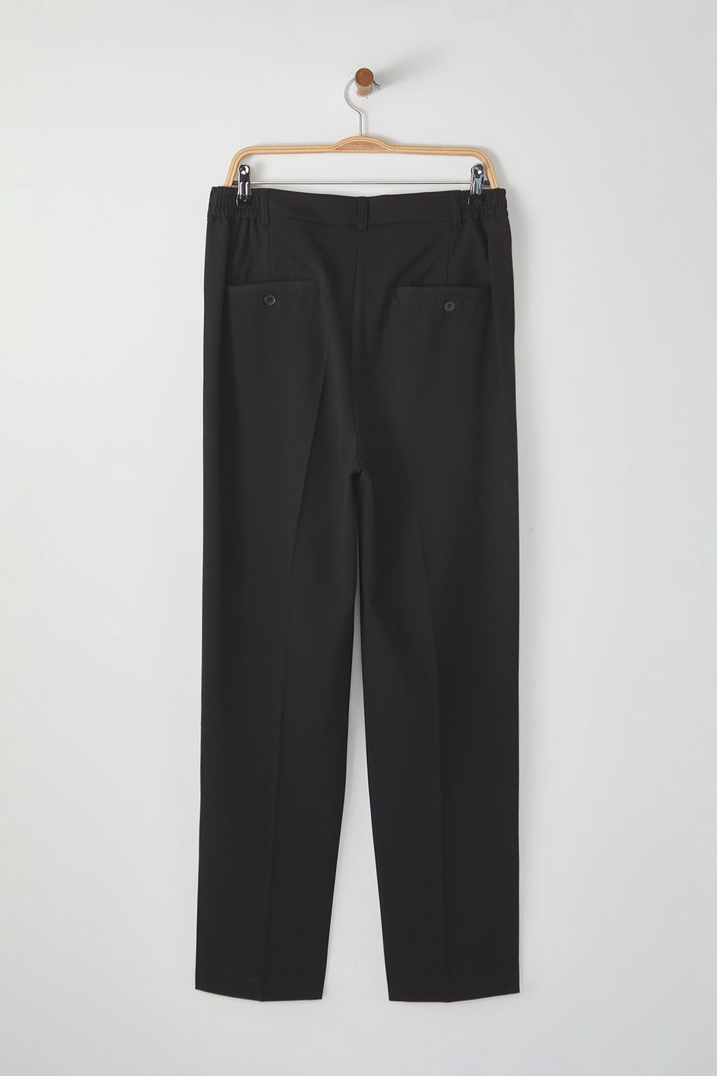 TRENDYOL MAN Siyah Wideleg Baggy Rahat Kal?p Dokuma Kumas Pantolon TMNSS25PL00009 - Trendyolmilla фото 11