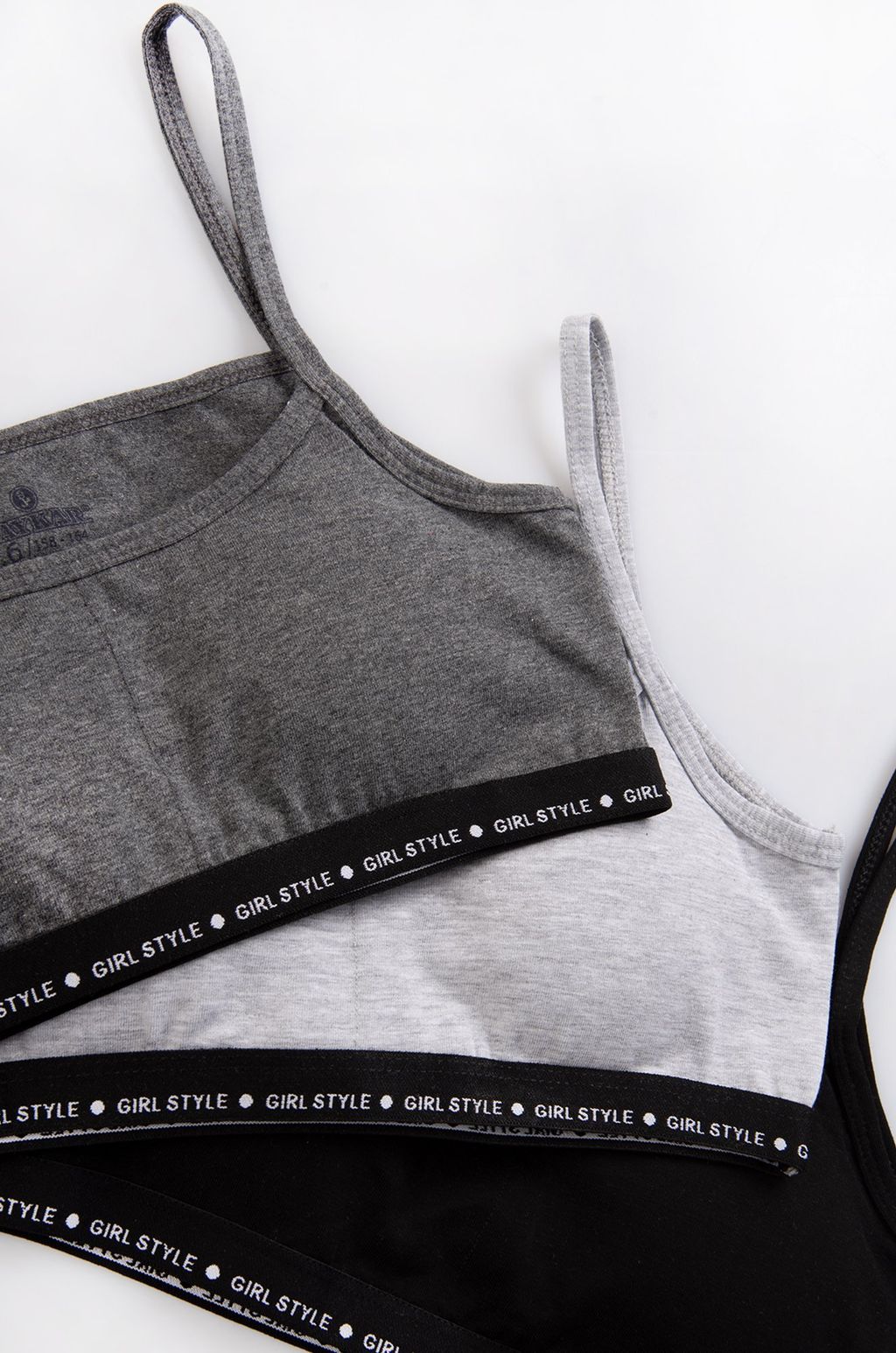 Майка-топ с вкладышами для девочки 3шт. Baykar  фото 6