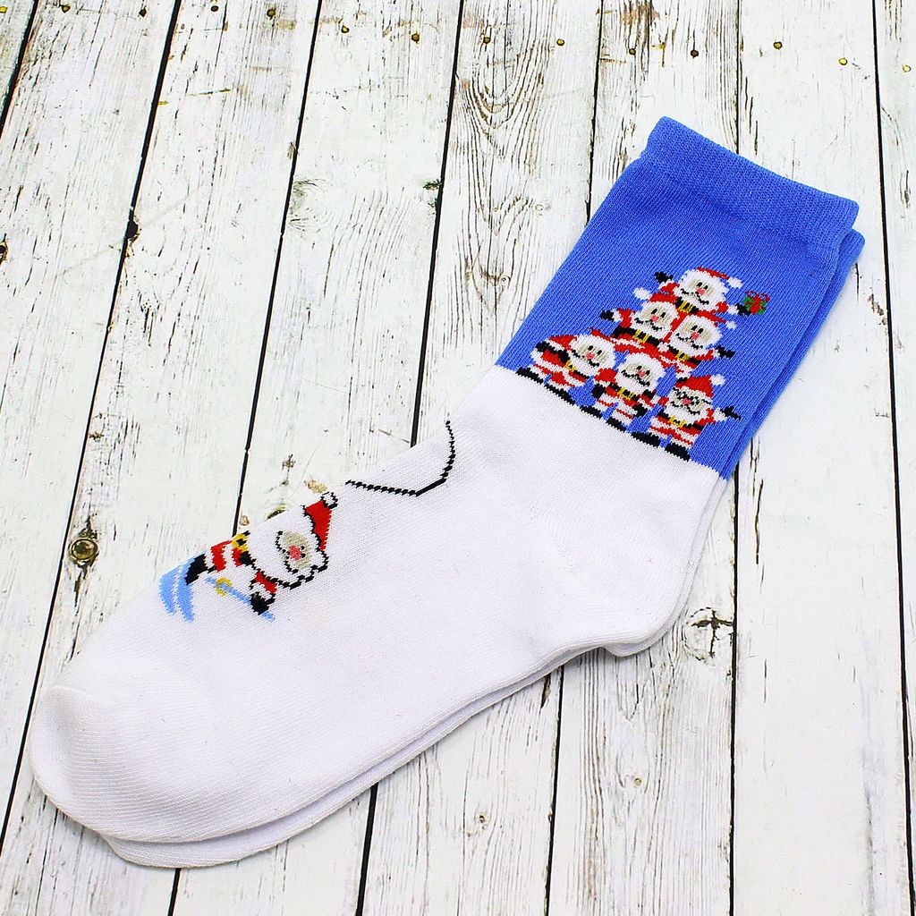 Носки НГ р.35-40 "Новогоднее настроение" Дедушки спортсмены