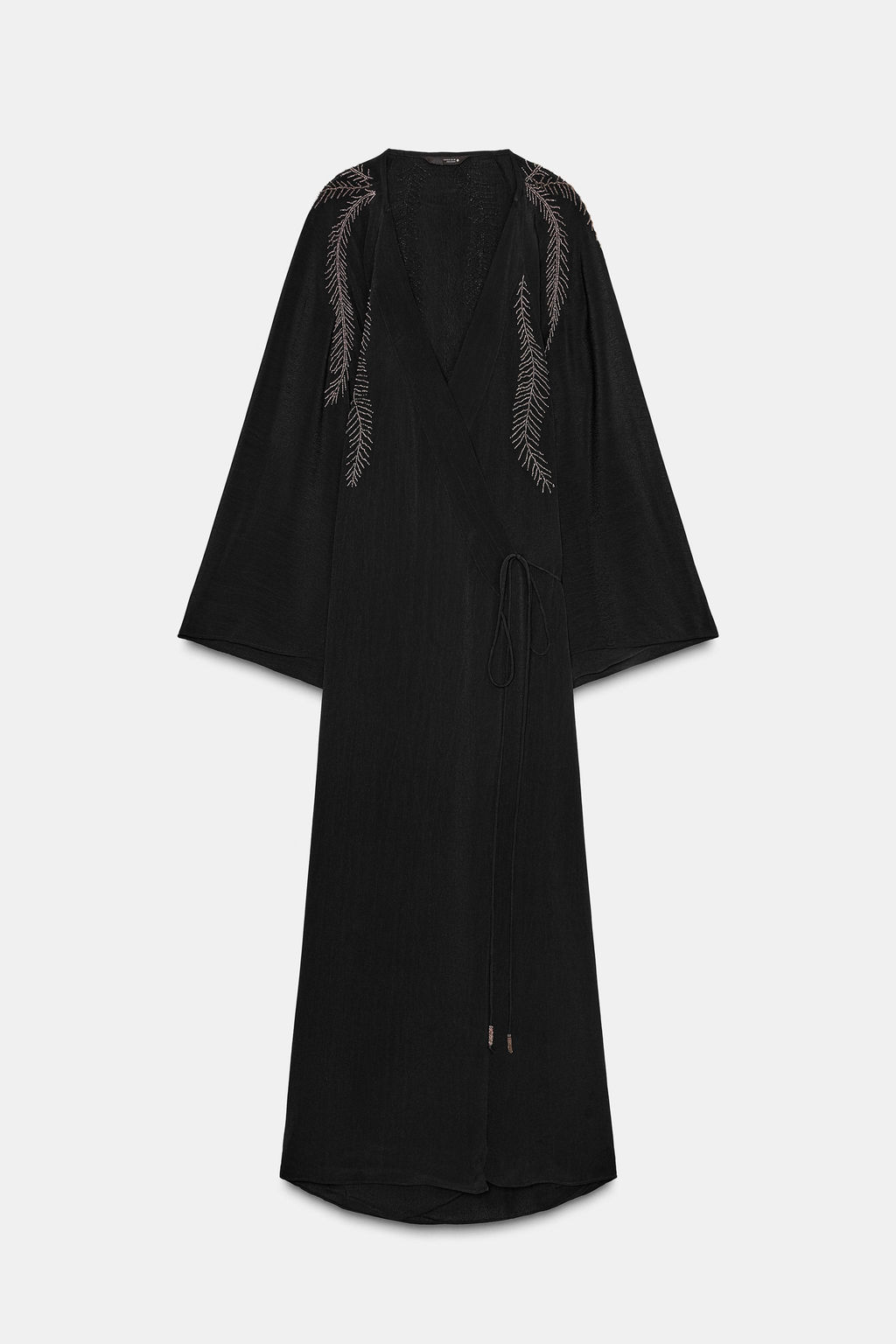 ZW COLLECTION BEADED EMBROIDERED DRESS