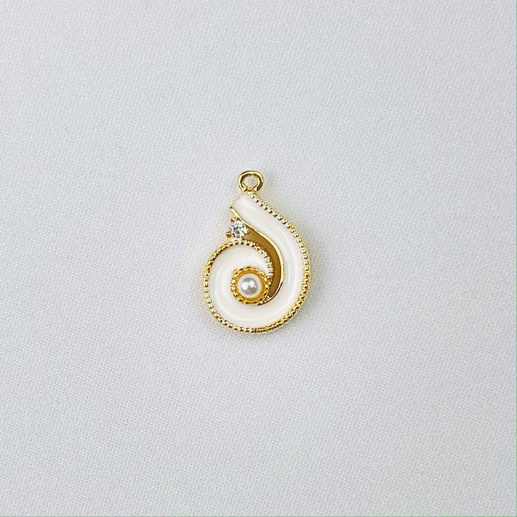 Подвеска: майорка, эмаль (1 шт) - Радуга самоцветов фото 3