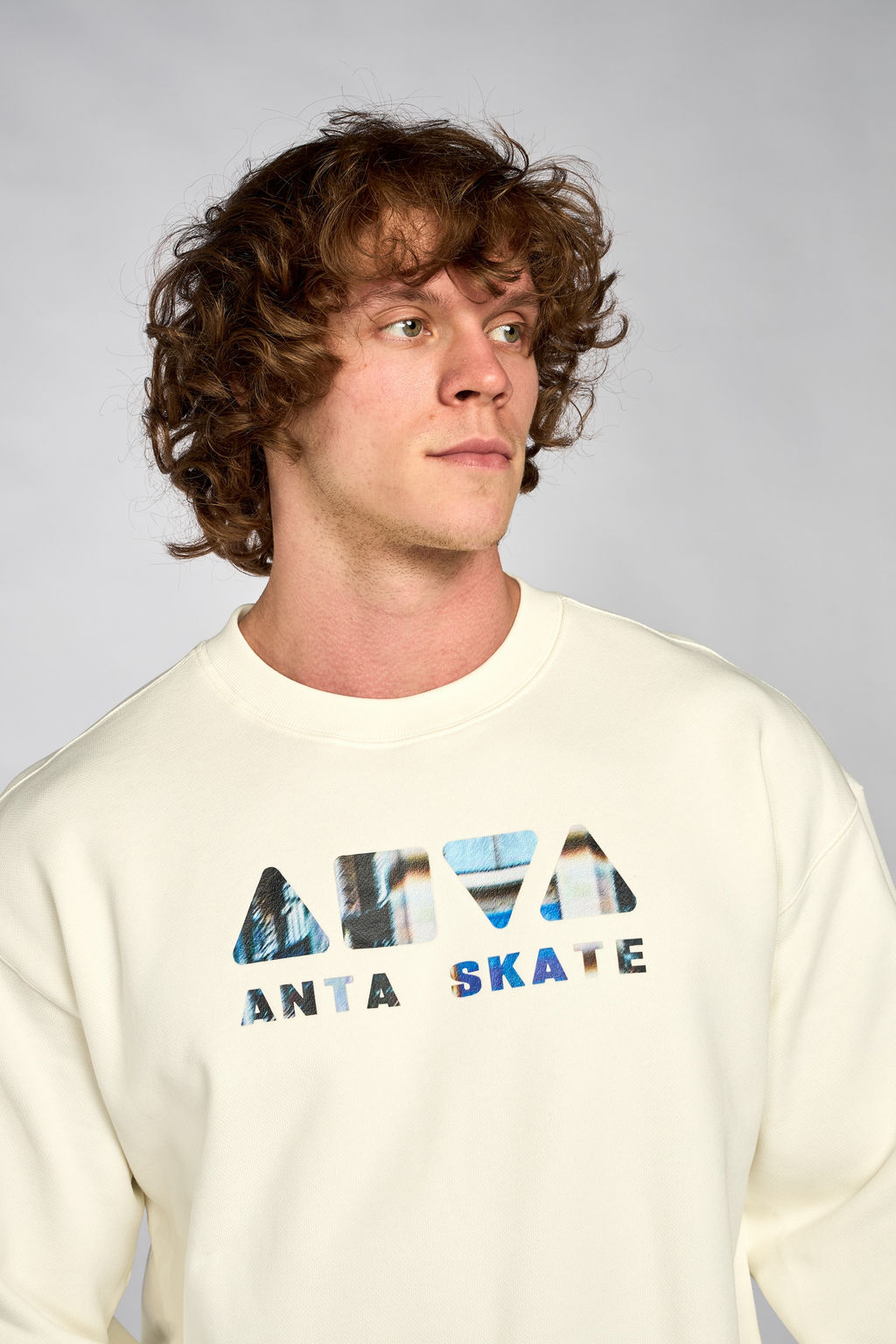 Свитшот Бежевый - Anta фото 6