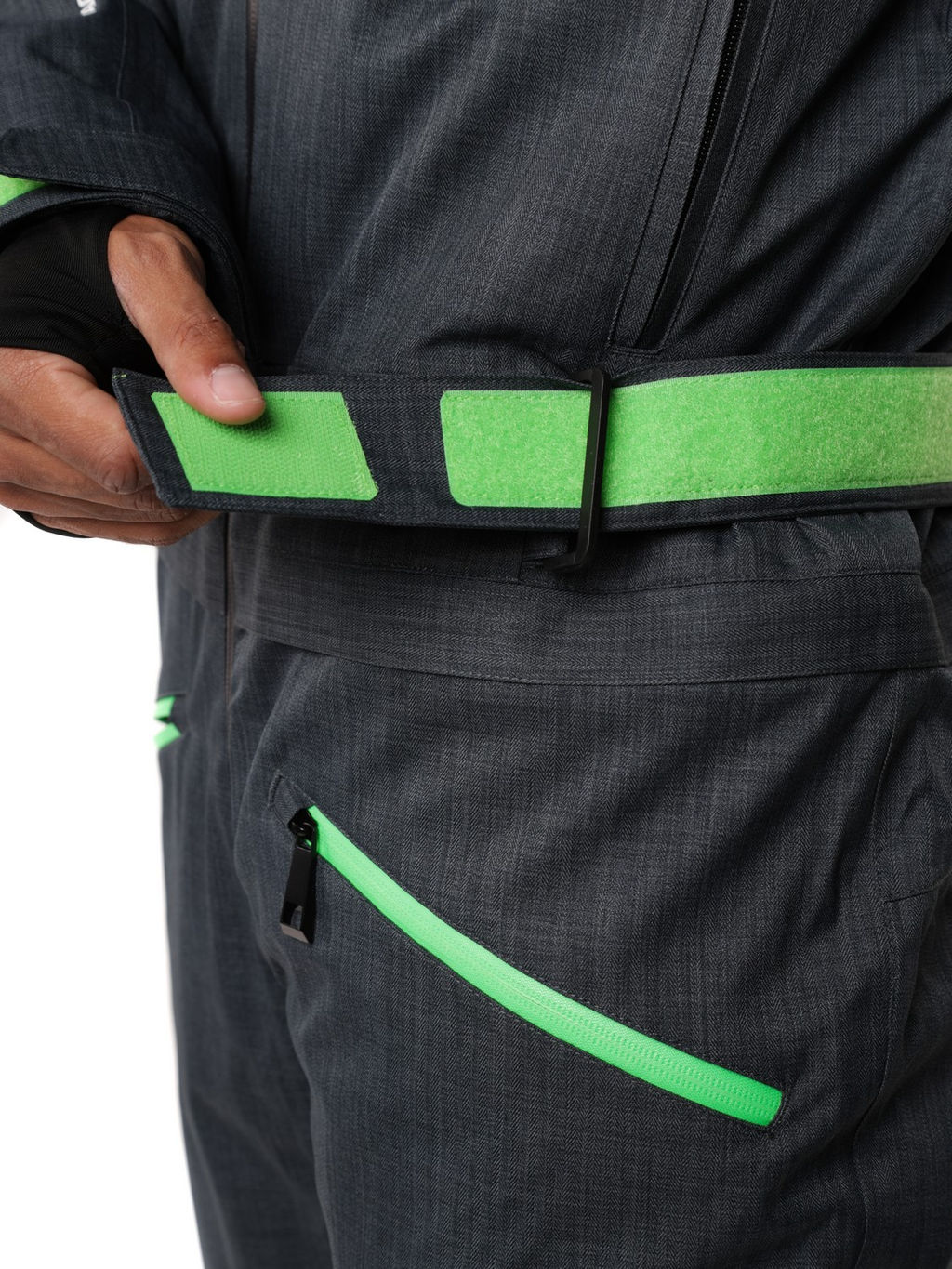 Комбинезон A-89033 Серый - Snow headquarter фото 7