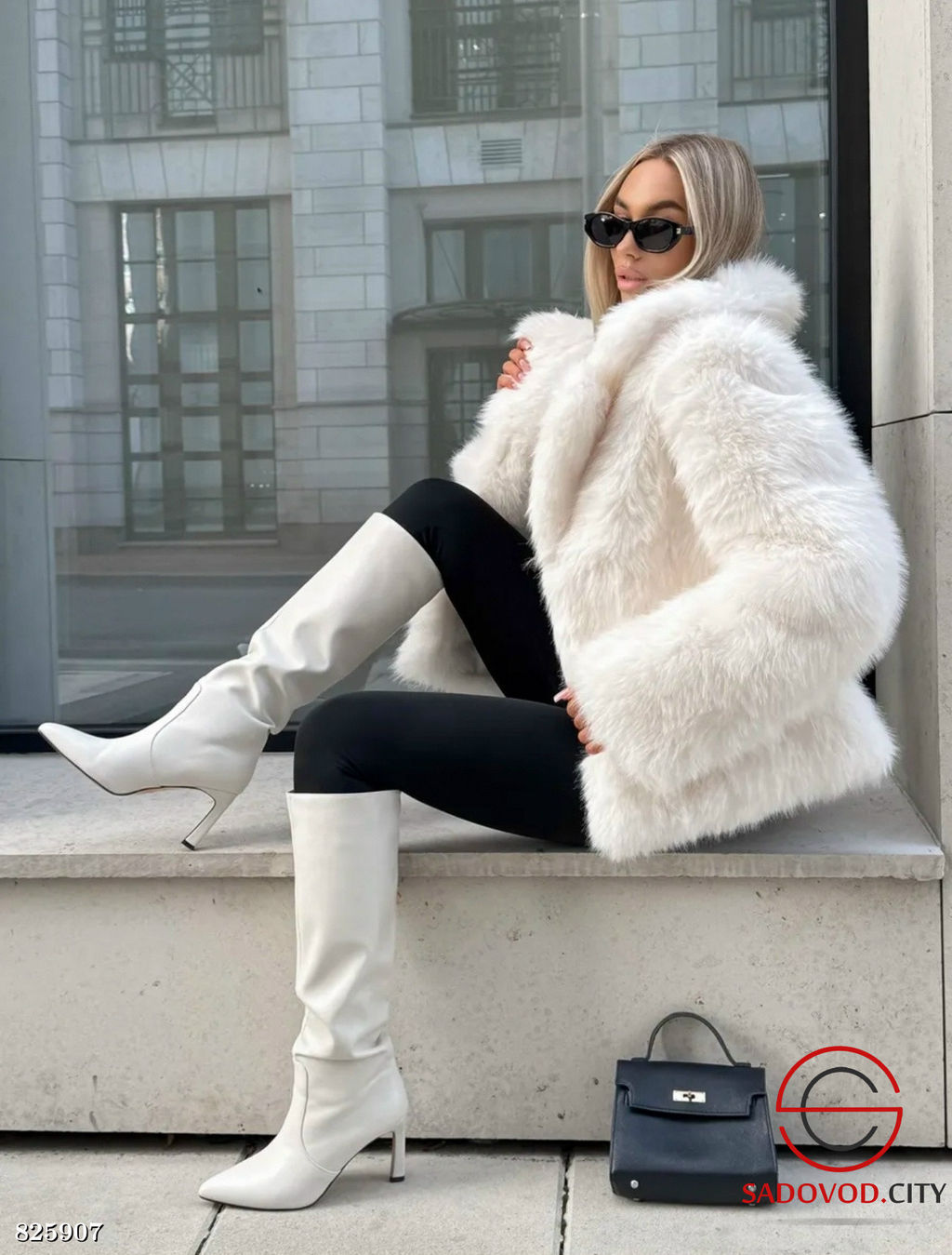 Шуба искусственная короткая