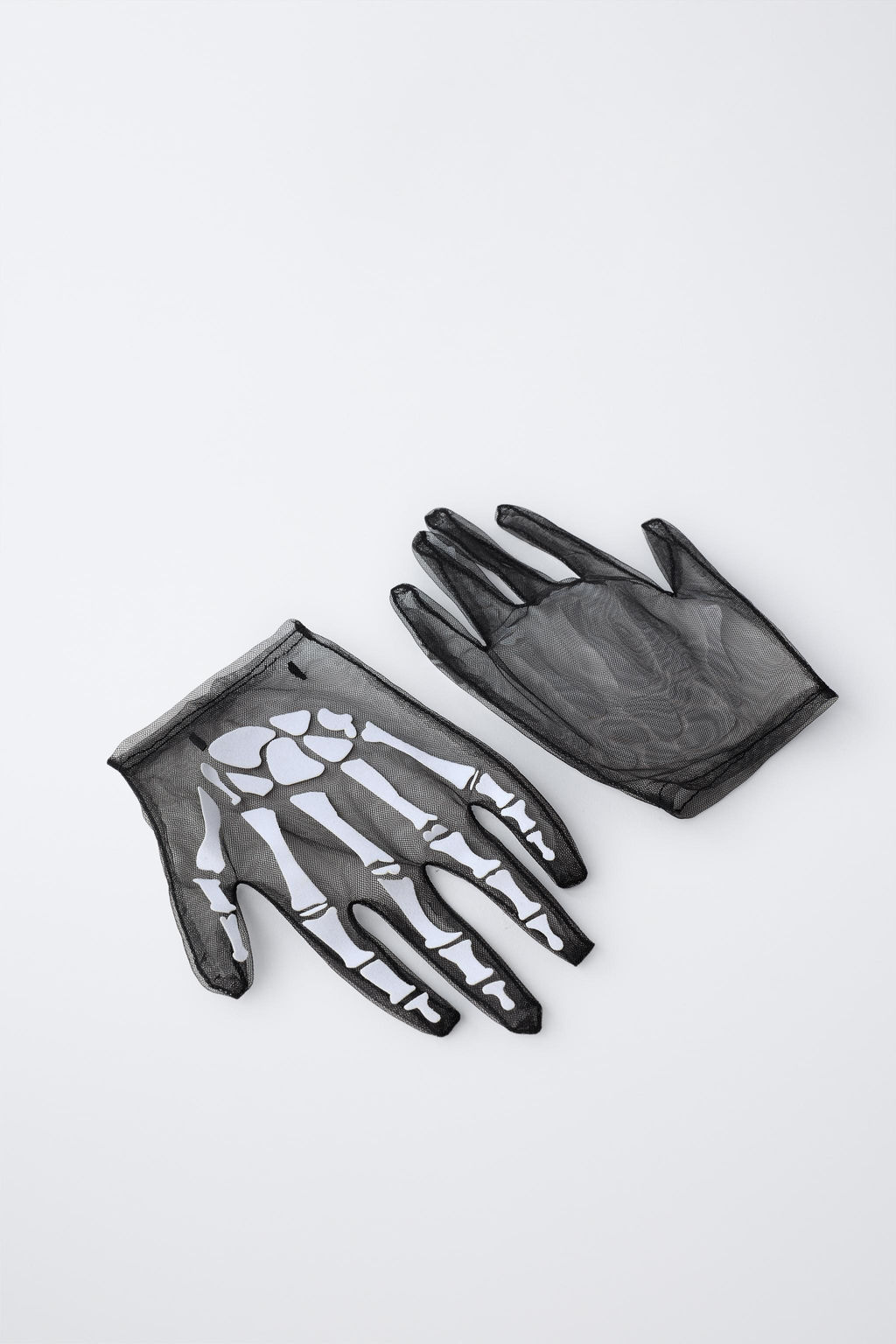 SKELETON FANCY DRESS TULLE GLOVES - Zara фото 2