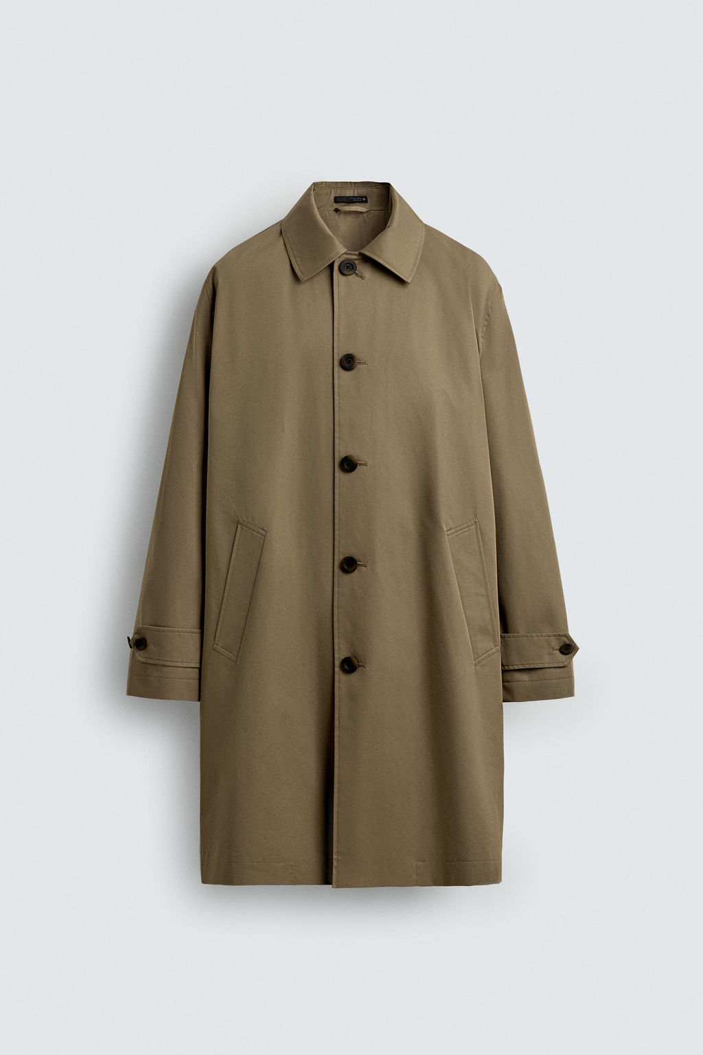 GABARDINA REGULAR FIT WATER REPELLENT / Beige - Zara фото 7