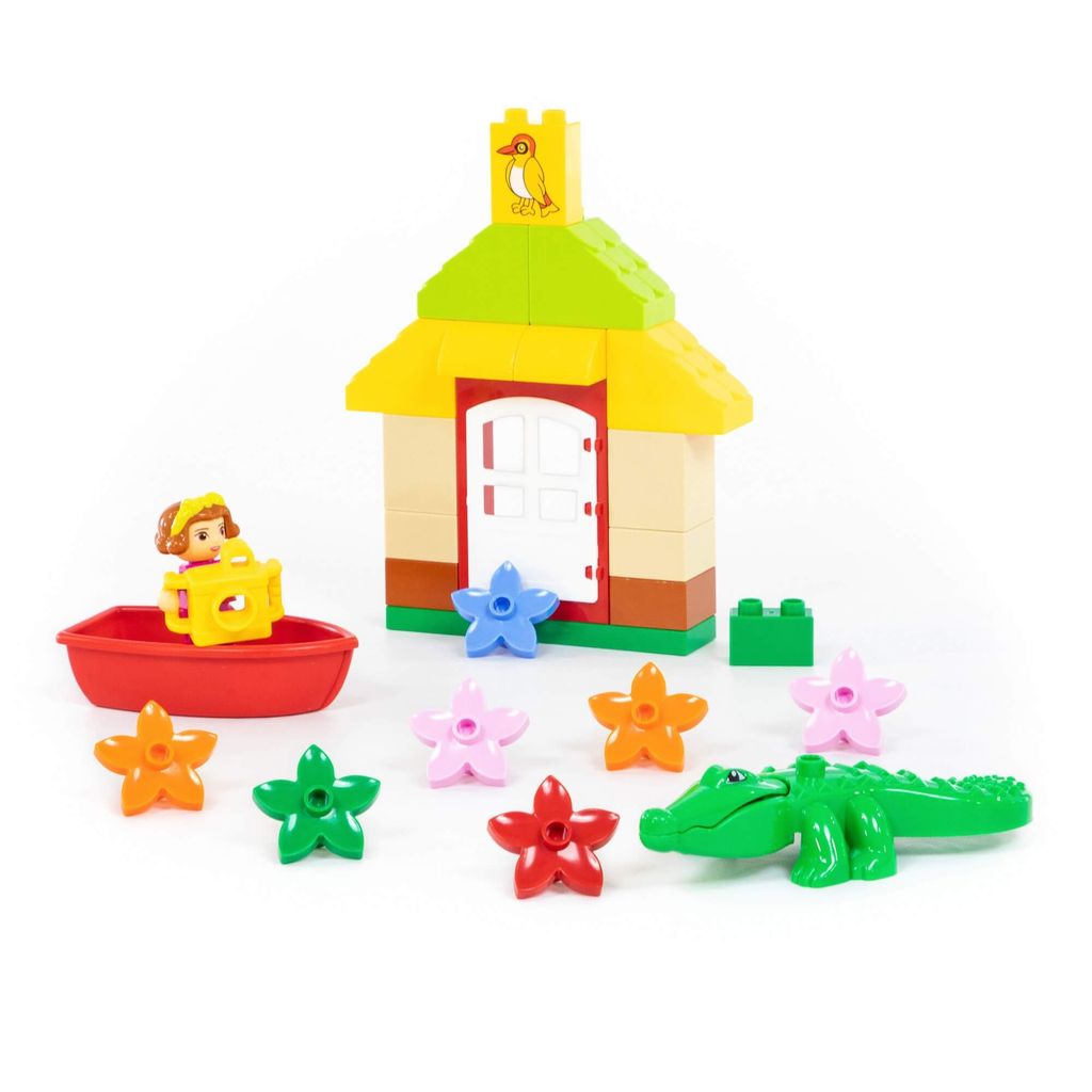 Конструктор Макси - Зоопарк (98 элементов) (в коробке) - Полесье фото 4