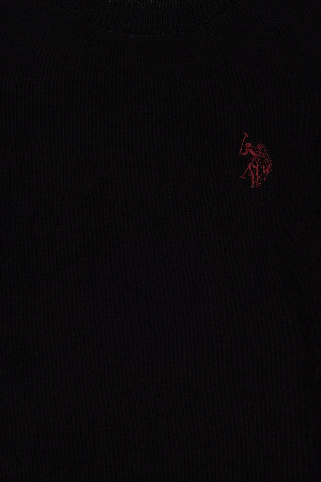 U. S. Polo Assn Черный базовый свитер для мальчика - U.s. polo assn фото 3