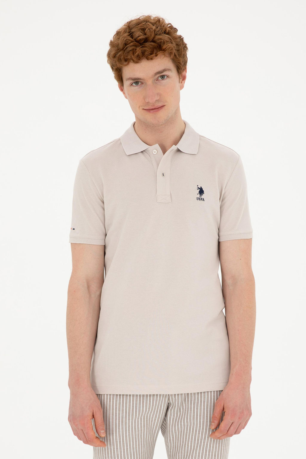 Футболка U.S. Polo Assn Stone из хлопка  фото 8