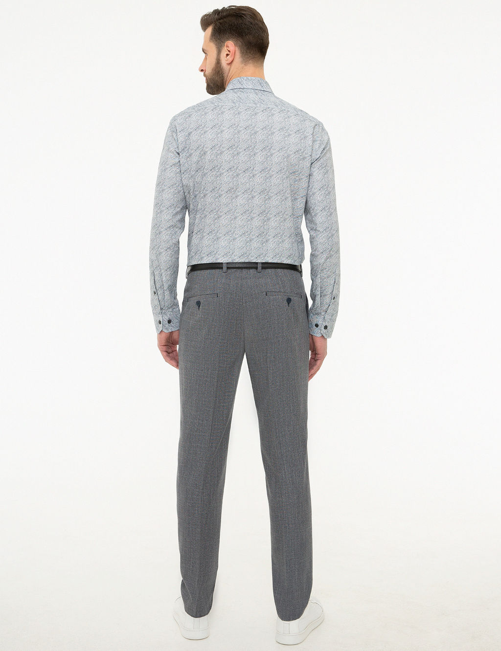 Lacivert Ekstra Slim Fit Pantolon