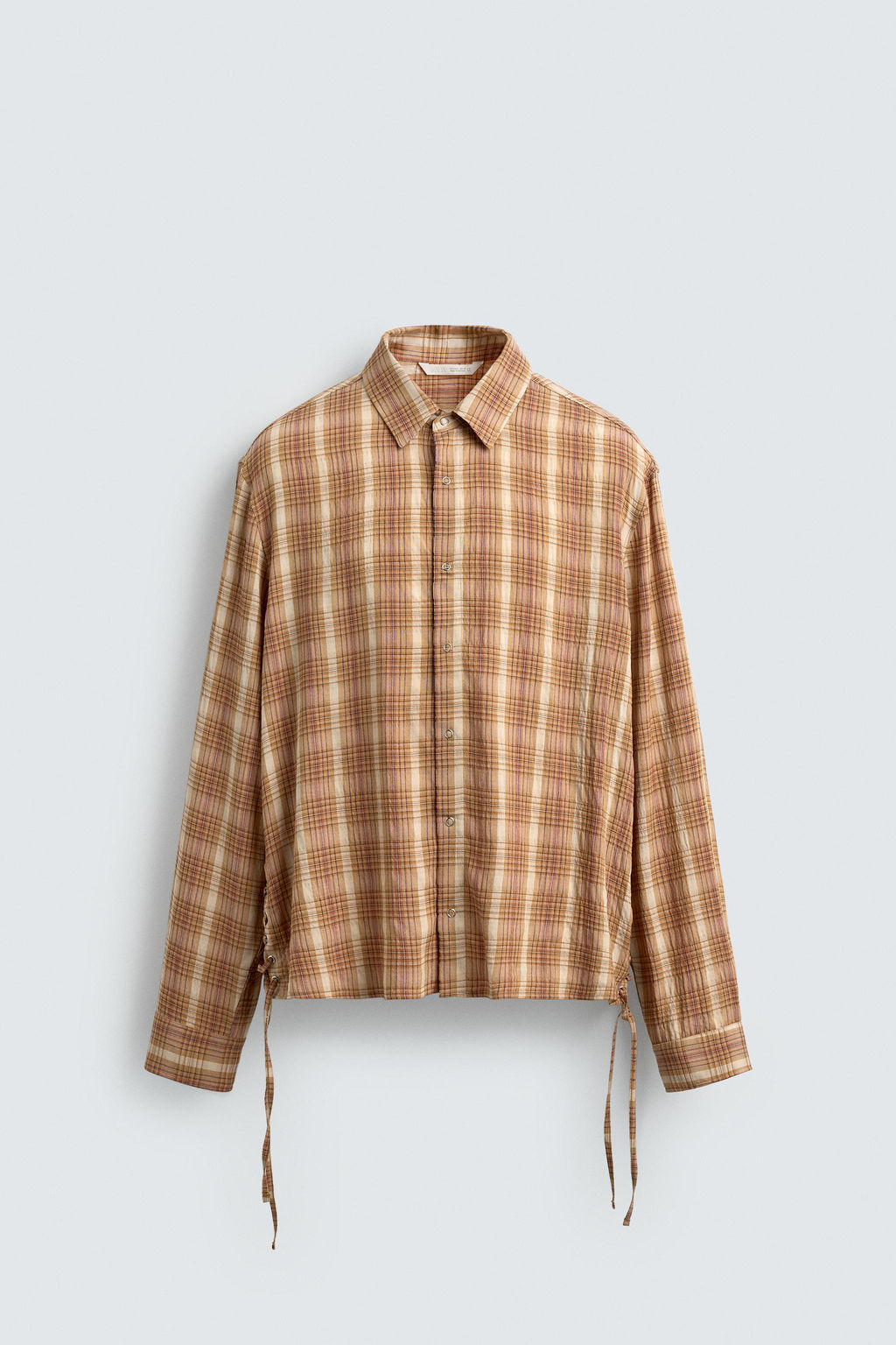 Блузка Camisa Fluida оранжевая