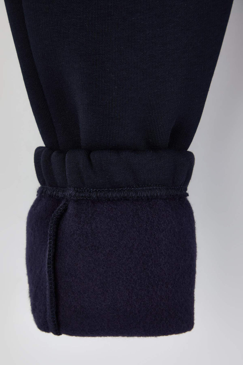 Lacivert Nak?sl? Regular/Normal Kesim Pacas? Lastikli Ici Polar Esofman Alt? TMNAW22EA0346