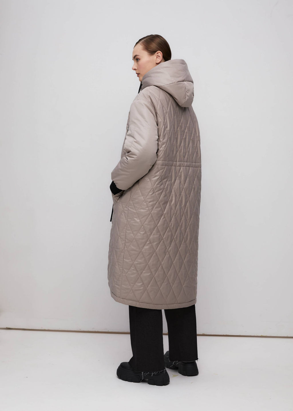 Парка женская арт. 316W - Ultramarine фото 4