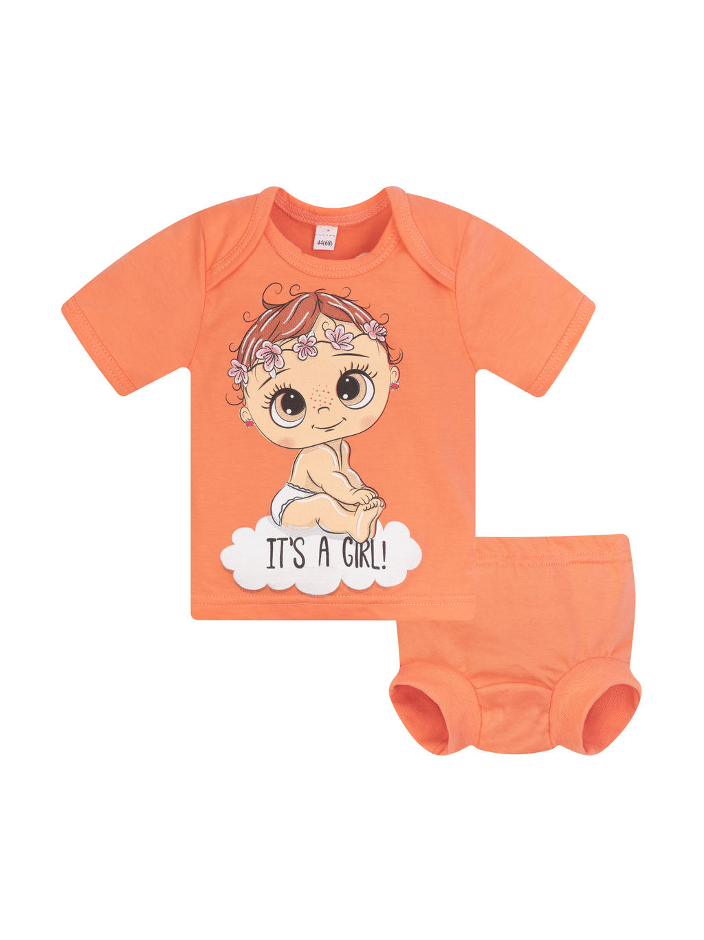 Комплект детский персиковый girl 706п (92, 56)