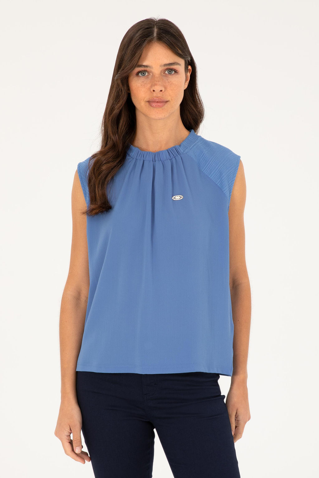 U. S. Polo Assn / Женская темно-синяя футболка - U.s. polo assn фото 8