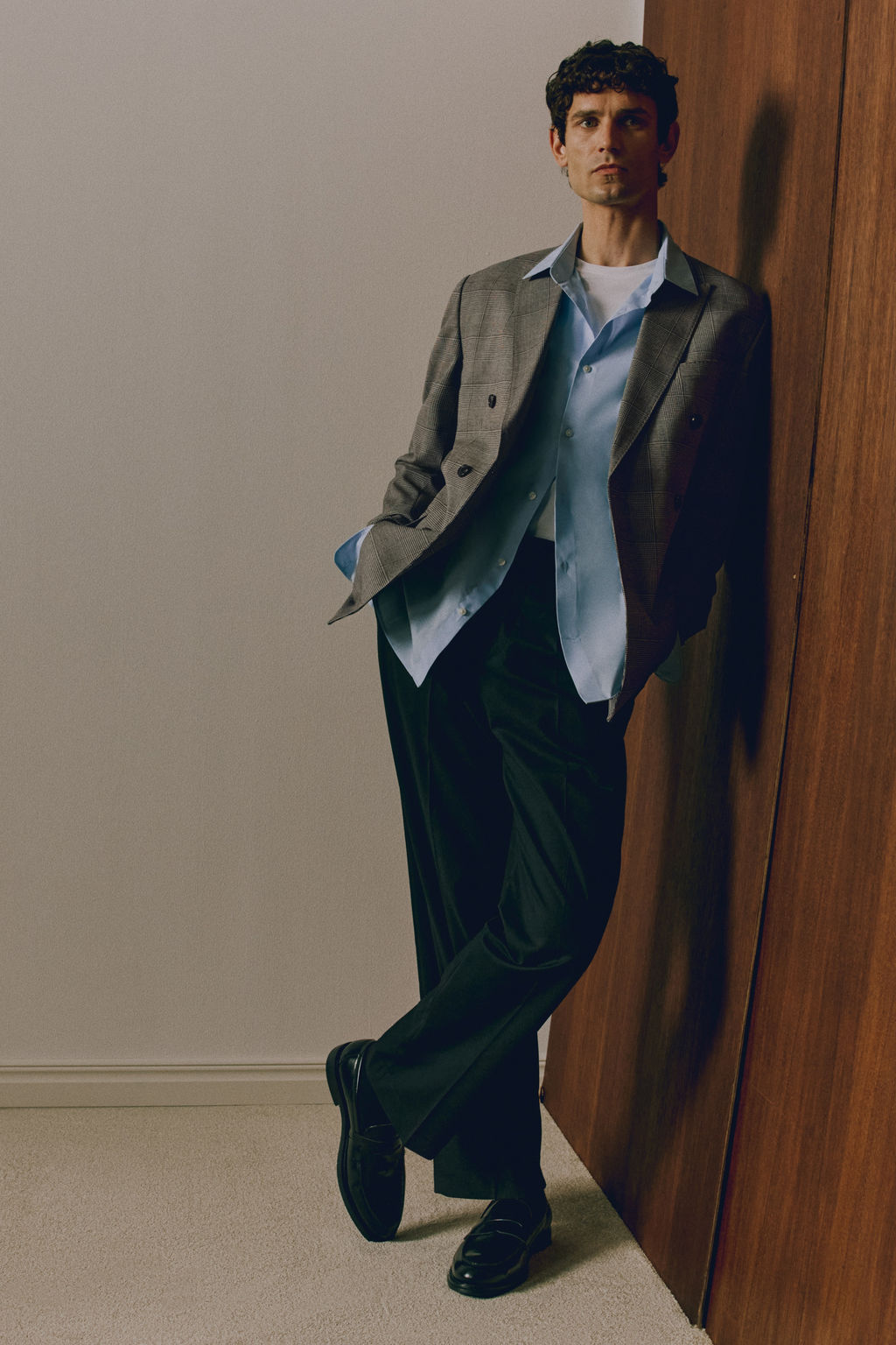 Regular Fit Double-breasted jacket - H&m фото 2