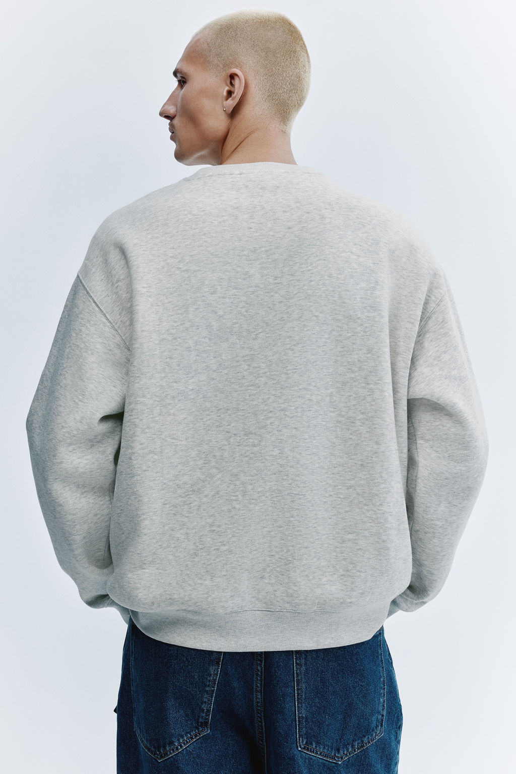 Sudadera con motivo bordado Relaxed Fit - H&m фото 3