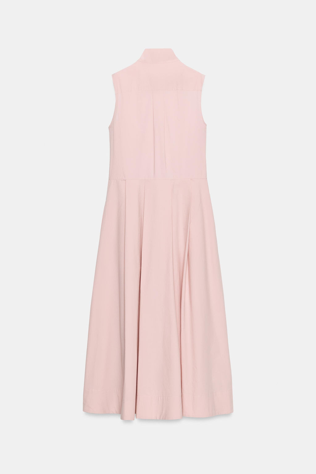 VESTIDO CAMISERO ZW COLLECTION / Rosa pastel - Zara фото 7