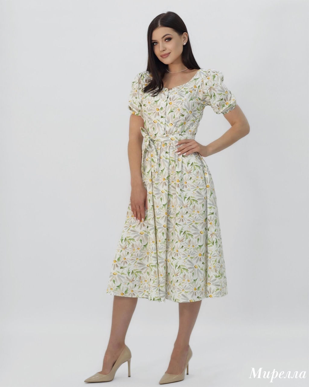 Платье Мирелла (зеленый) - Nadi bordo фото 3