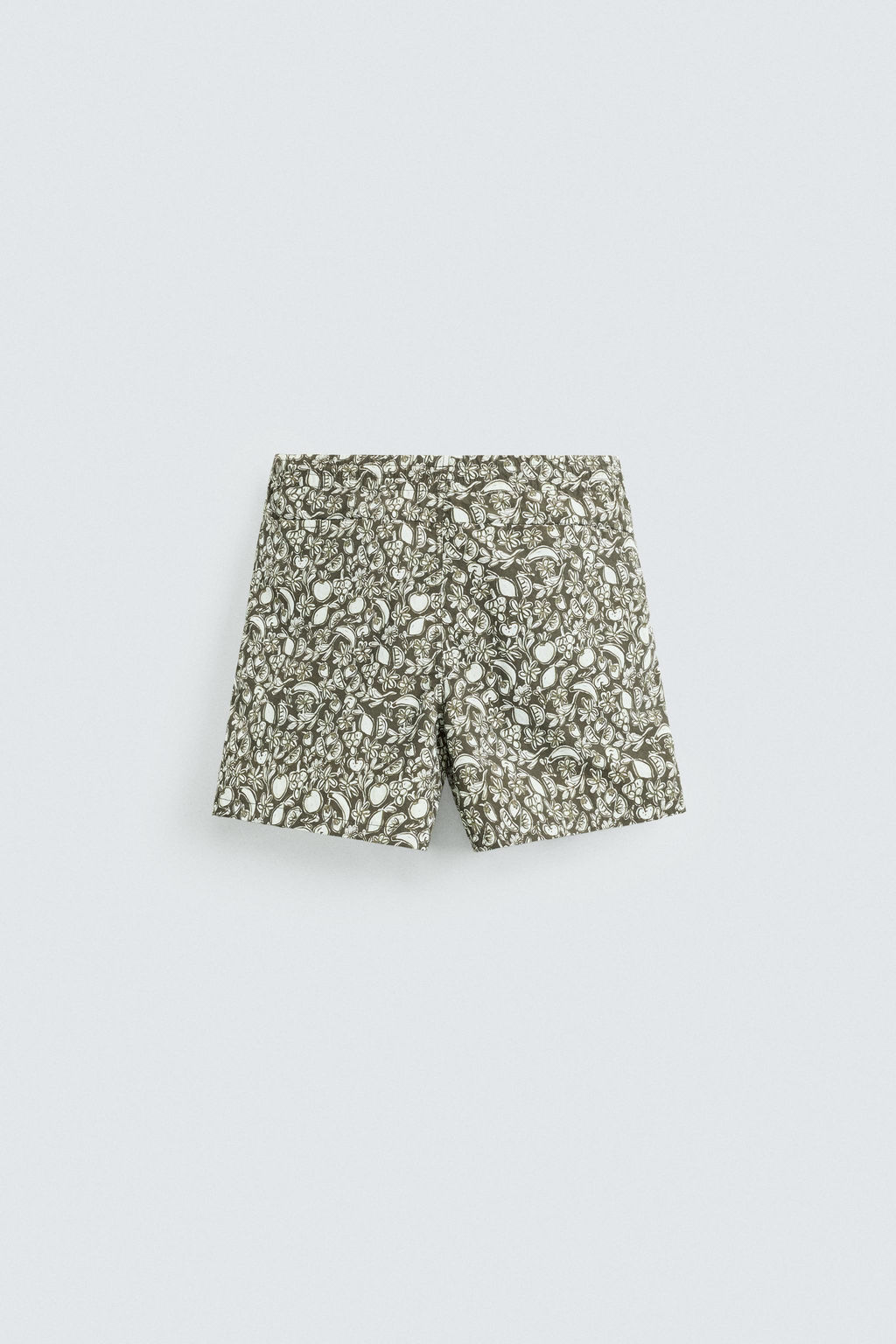 FRUIT PRINT MID-LENGTH SWIMMING TRUNKS - Zara фото 2