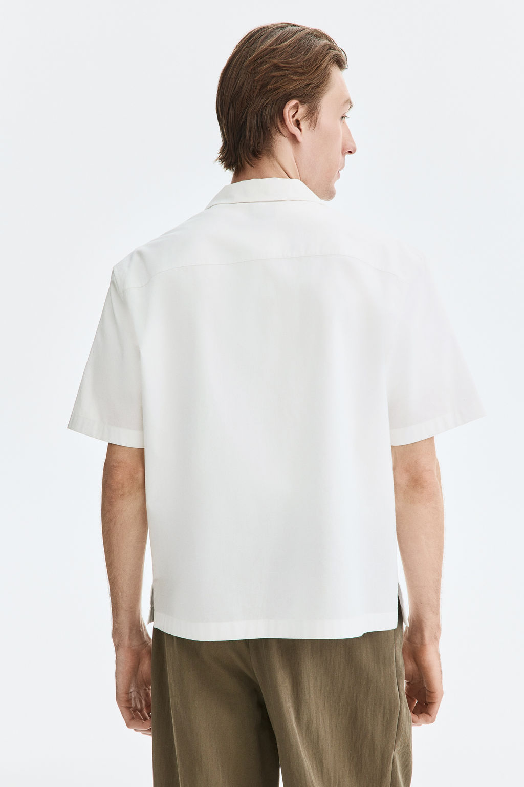 Camisa resort con motivo bordado Relaxed Fit - H&m фото 3