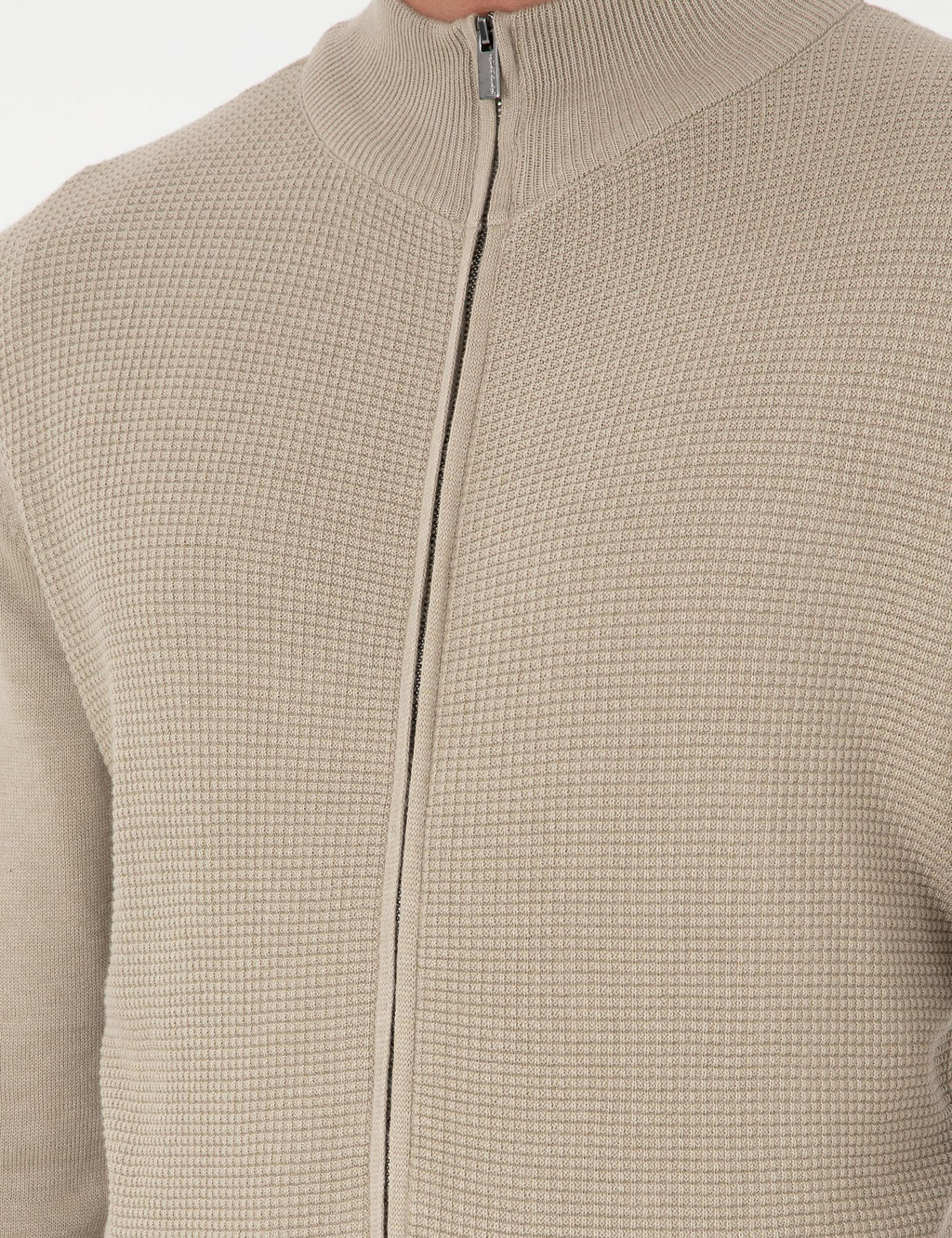 Kum Melanj Slim Fit Fermuarl_ Triko H_rka - Pierre cardin фото 7