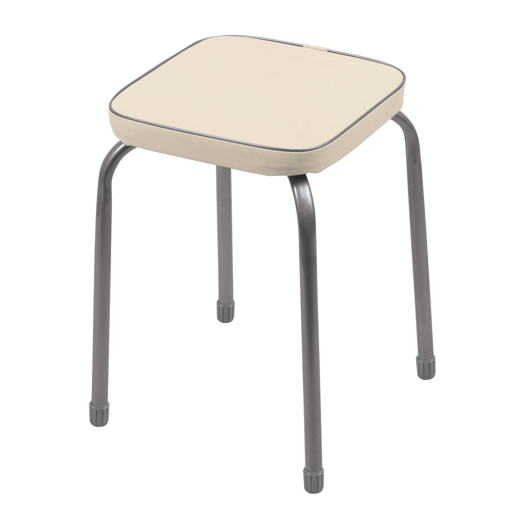 Табурет "Фабрик 3"(Фаворит 3) (квадратное сидение) труба 22мм ТФ03/СК/СС/С/ТС/К