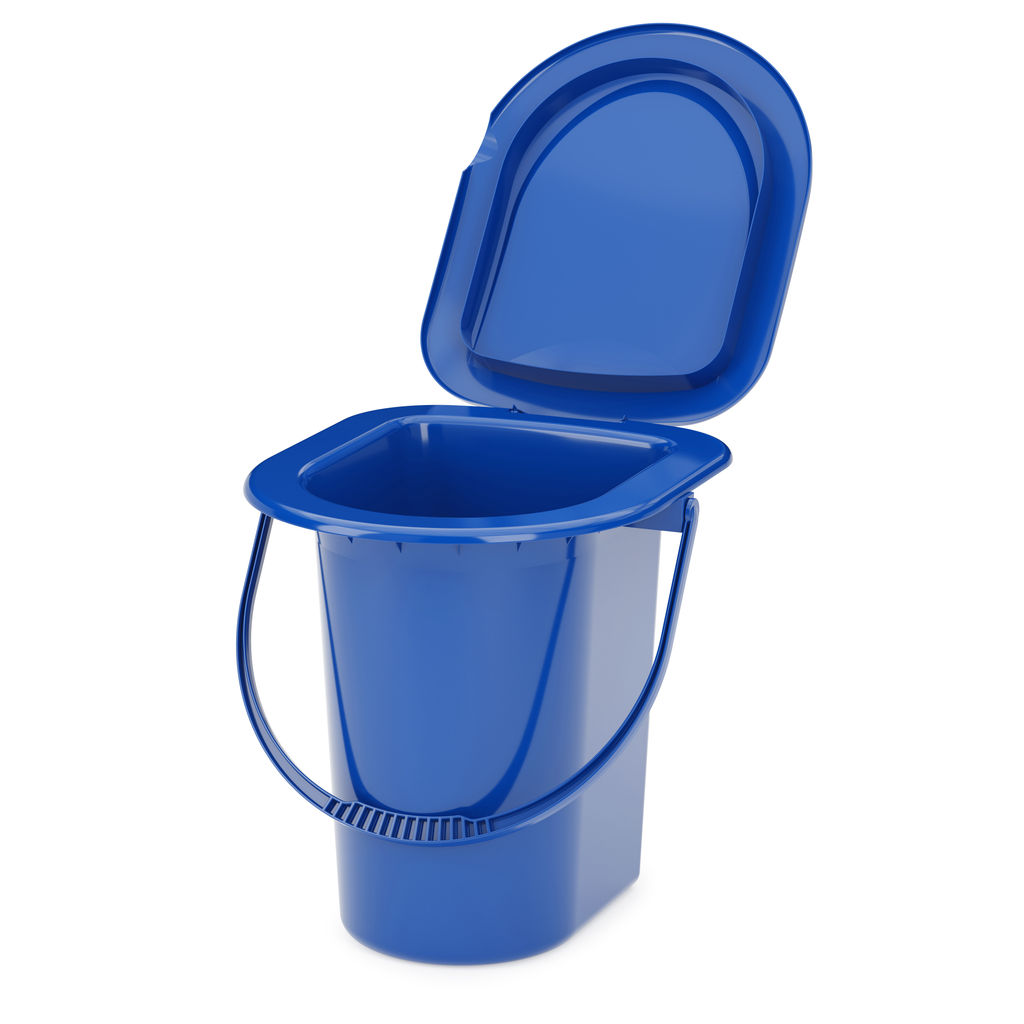 Ведро-туалет 18л. голубой М1316